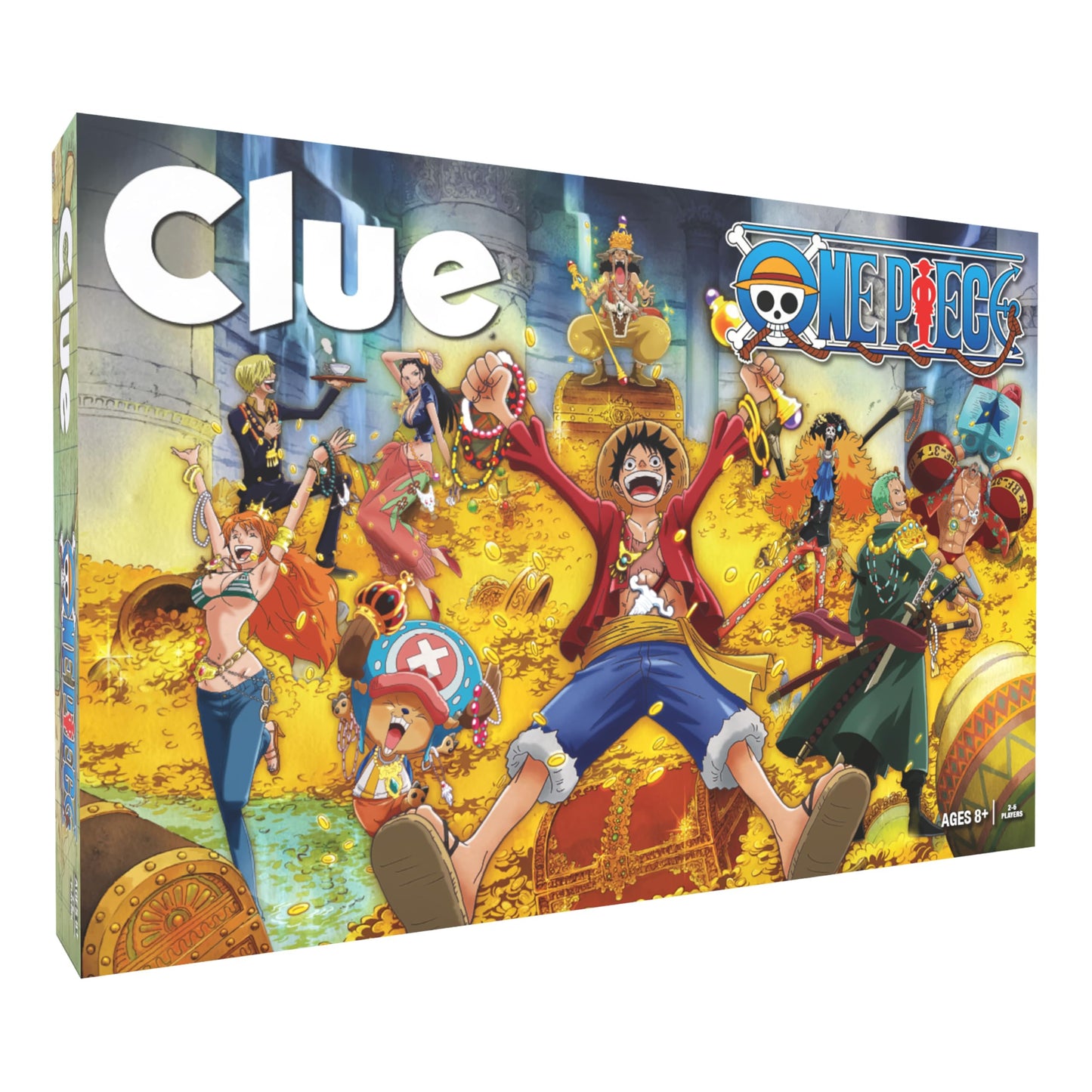 USAOPOLY Clue: One Piece Board Game – Find Hidden Treasure with Luffy & the Straw Hat Crew