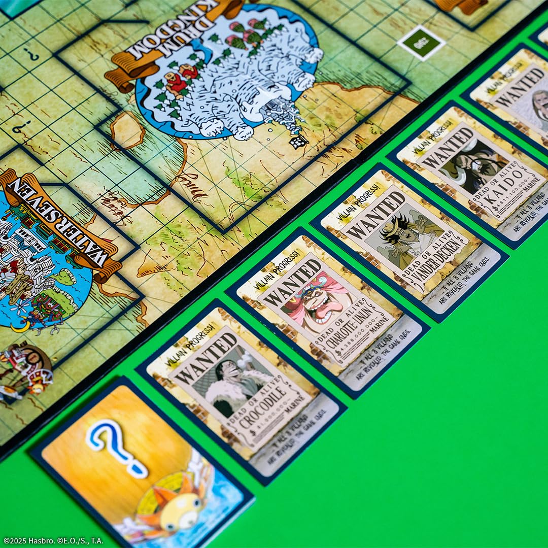 USAOPOLY Clue: One Piece Board Game – Find Hidden Treasure with Luffy & the Straw Hat Crew