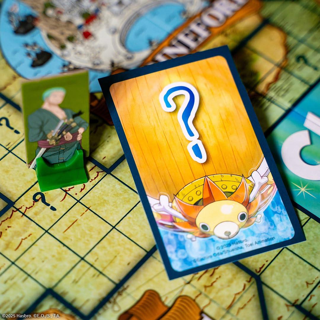 USAOPOLY Clue: One Piece Board Game – Find Hidden Treasure with Luffy & the Straw Hat Crew