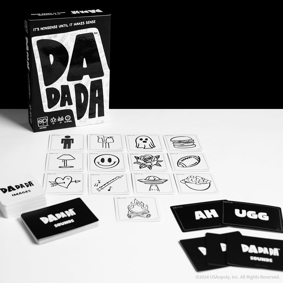 USAOPOLY Dadada - The Nonsensical Party Game Turning Gibberish Into Hilarity