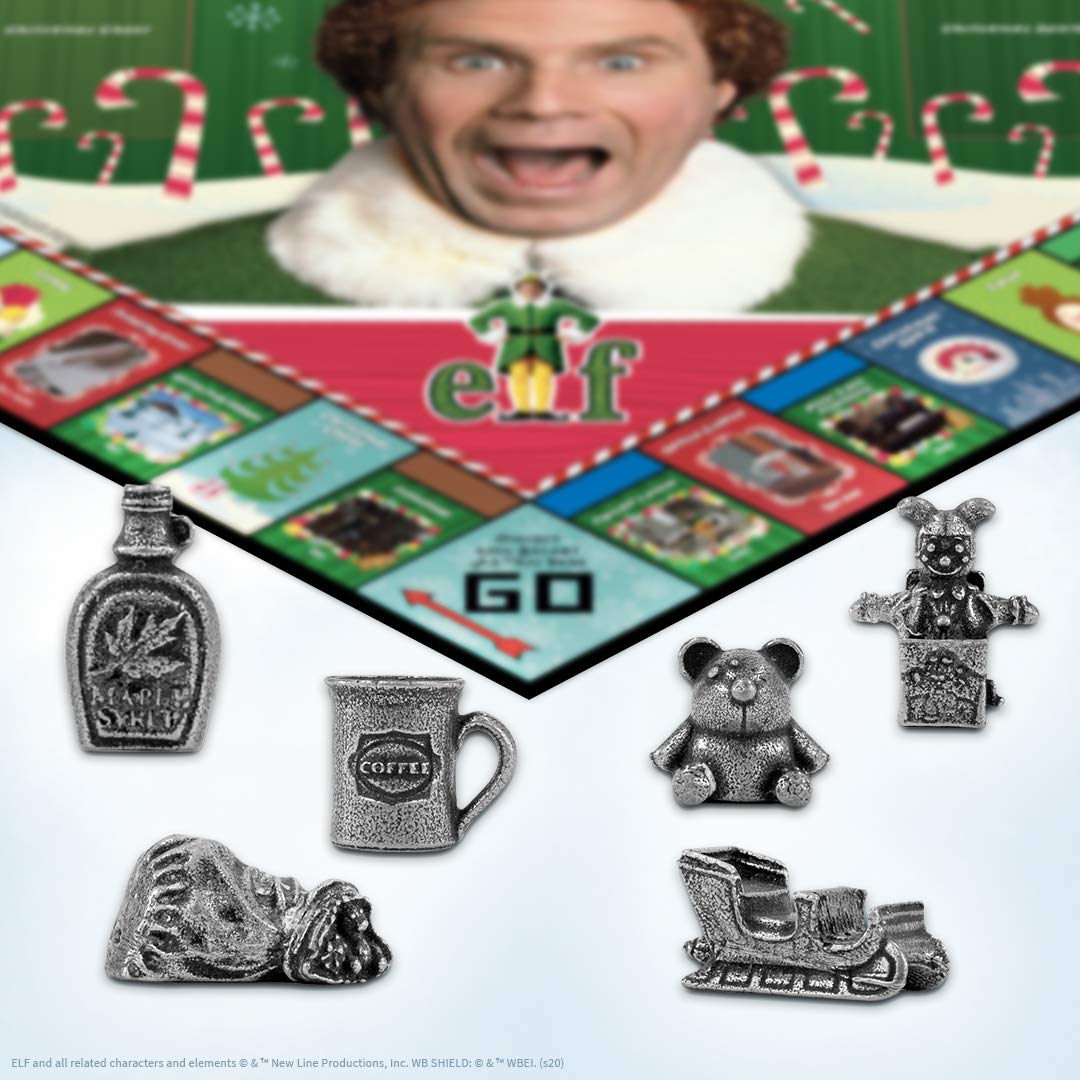 USAOPOLY Monopoly Elf – Officially Licensed Monopoly Game Based on Elf Movie