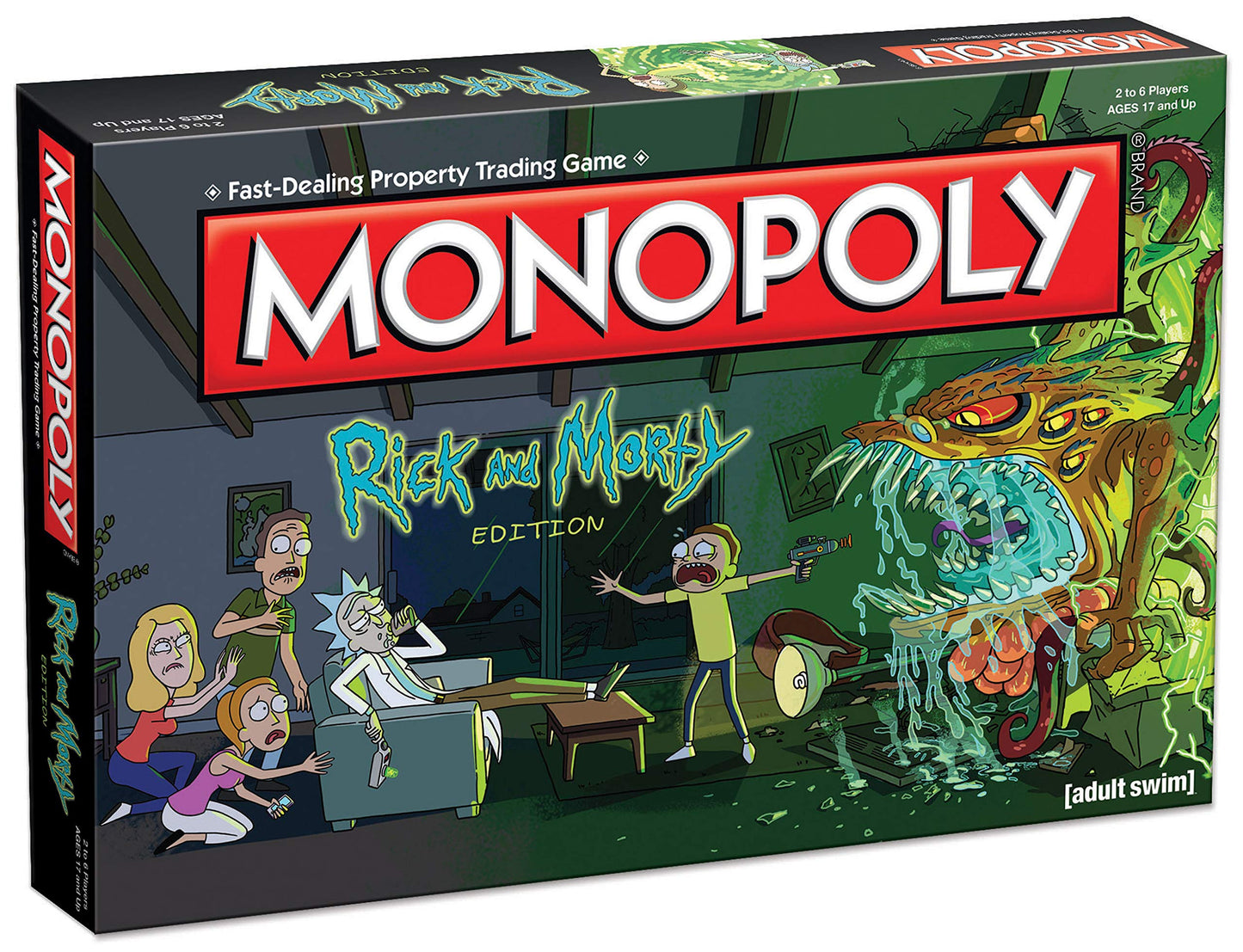 Monopoly Rick and Morty Board Game | Officially Licensed USAOPOLY