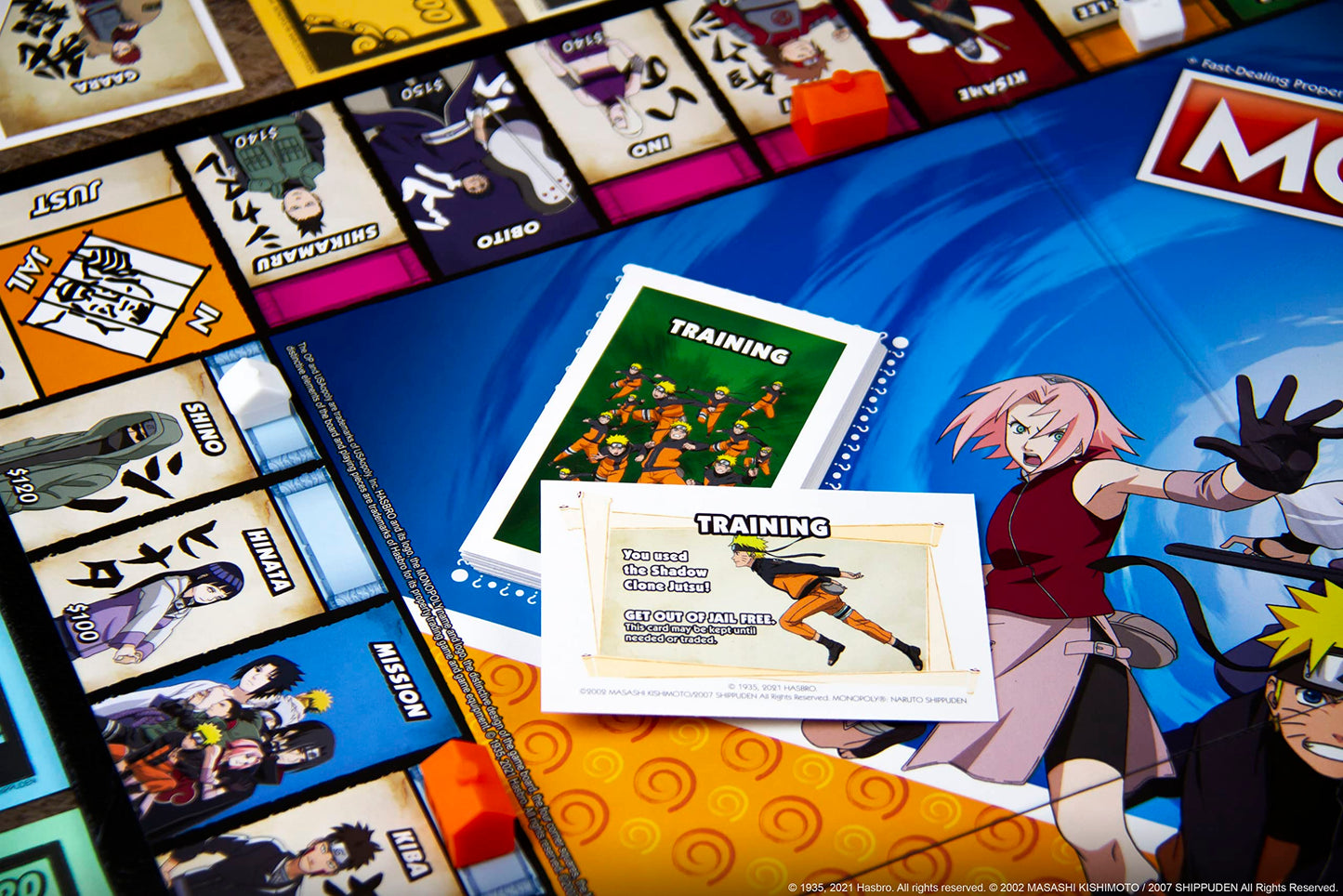 Monopoly: Naruto | Collectible Edition Board Game by USAOPOLY | 2-6 Players