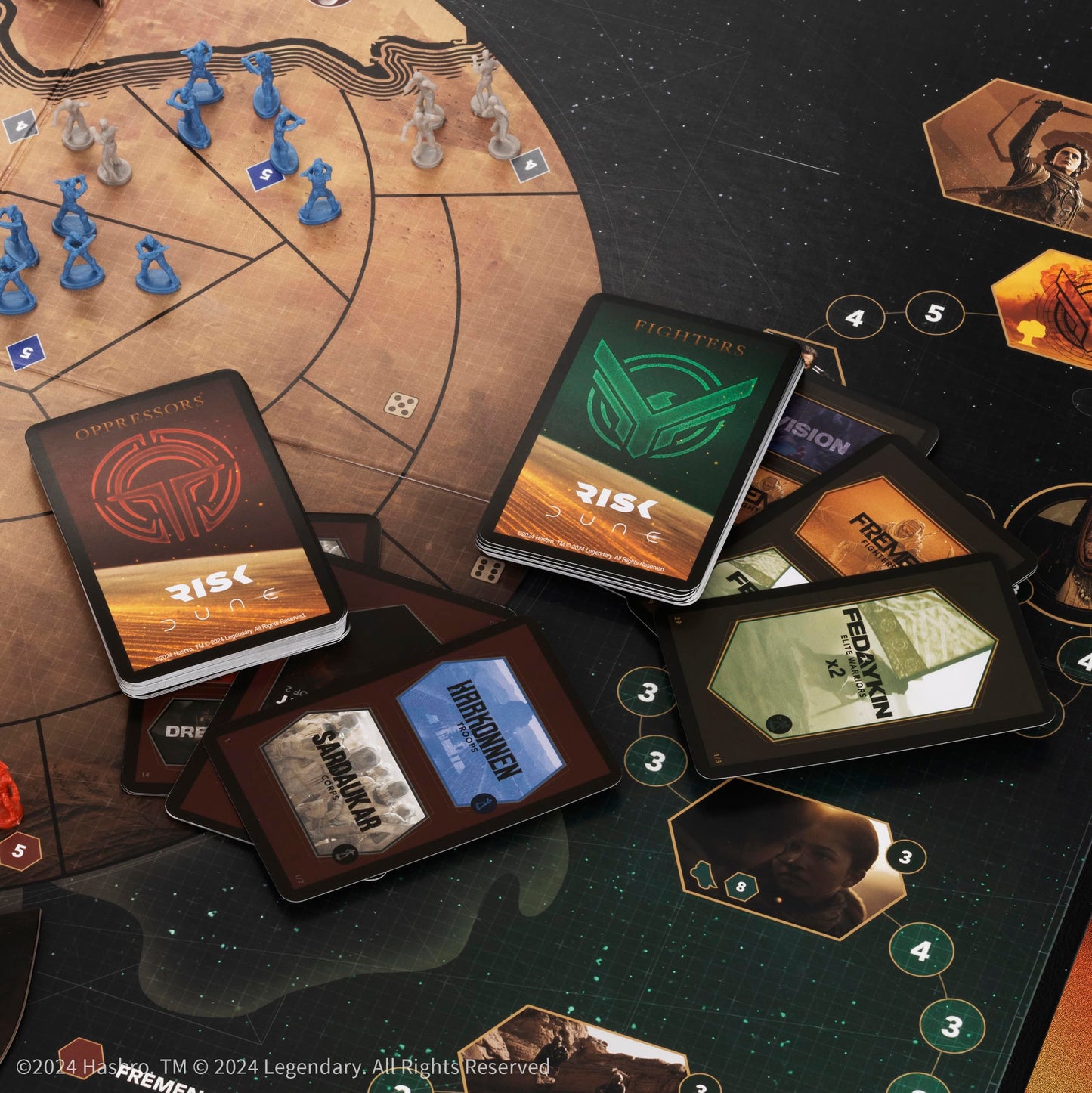 USAOPOLY Risk: Dune Strategy Board Game – 2–4 Players, 60+ Minutes