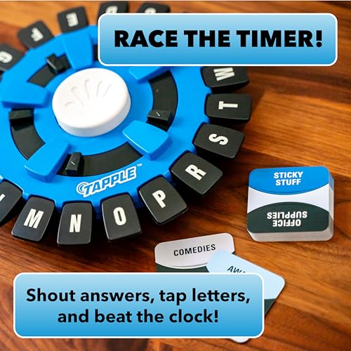 USAOPOLY The Original TAPPLE – Fast-Paced Word Game for 2-8 Players