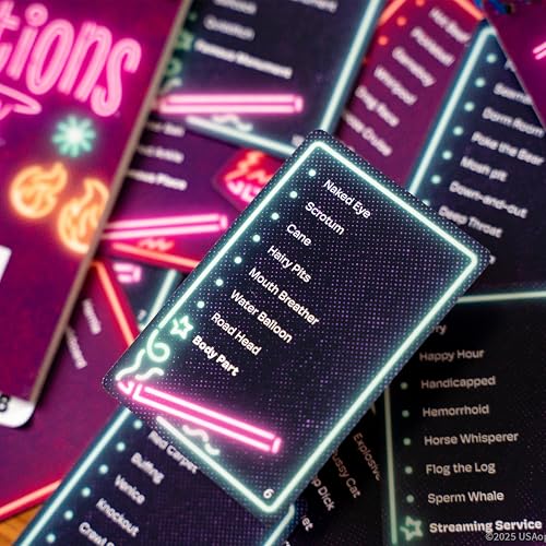 USAOPOLY Telestrations After Dark 2nd Edition — Adults-Only Party Game for 4–8 Players