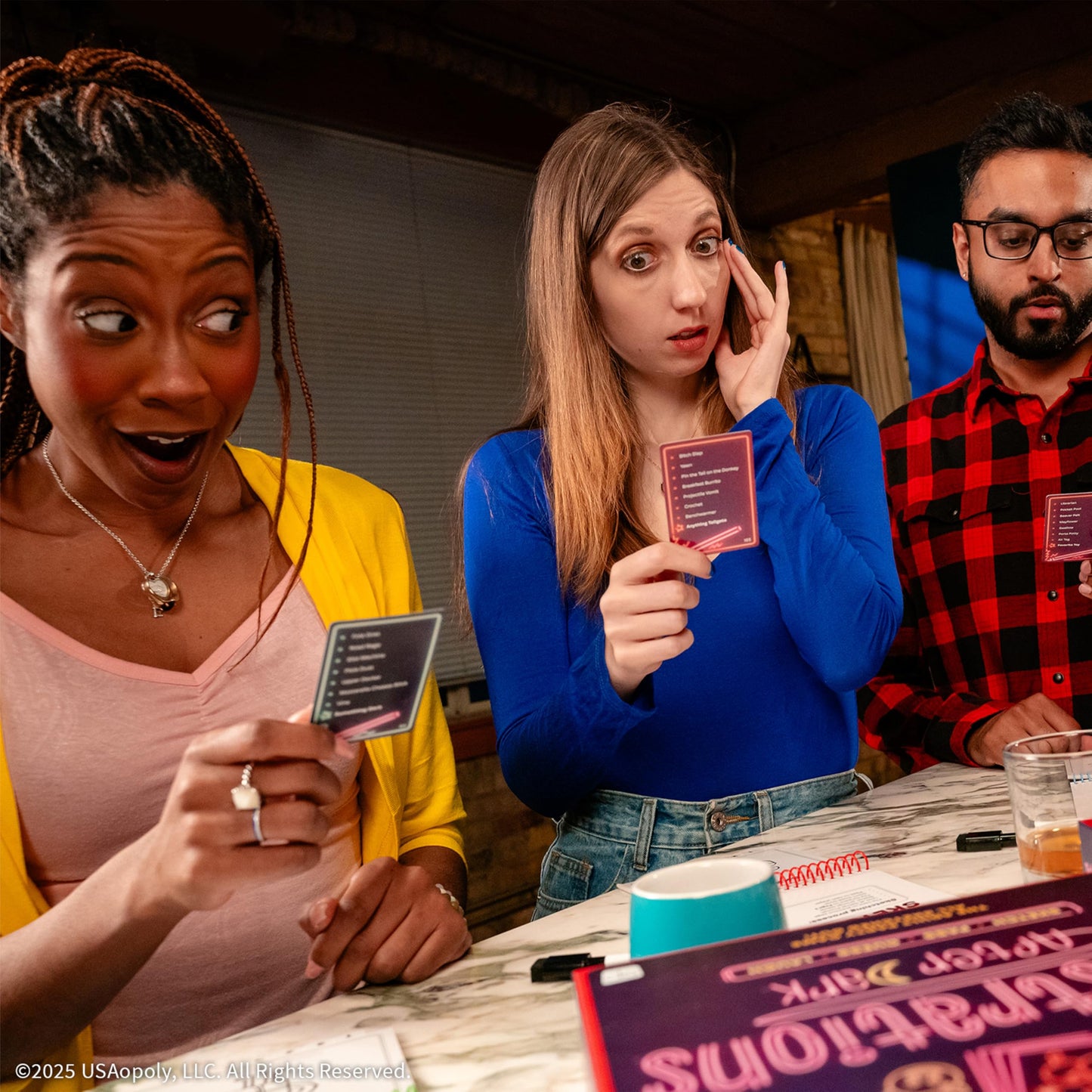 USAOPOLY Telestrations After Dark 2nd Edition — Adults-Only Party Game for 4–8 Players