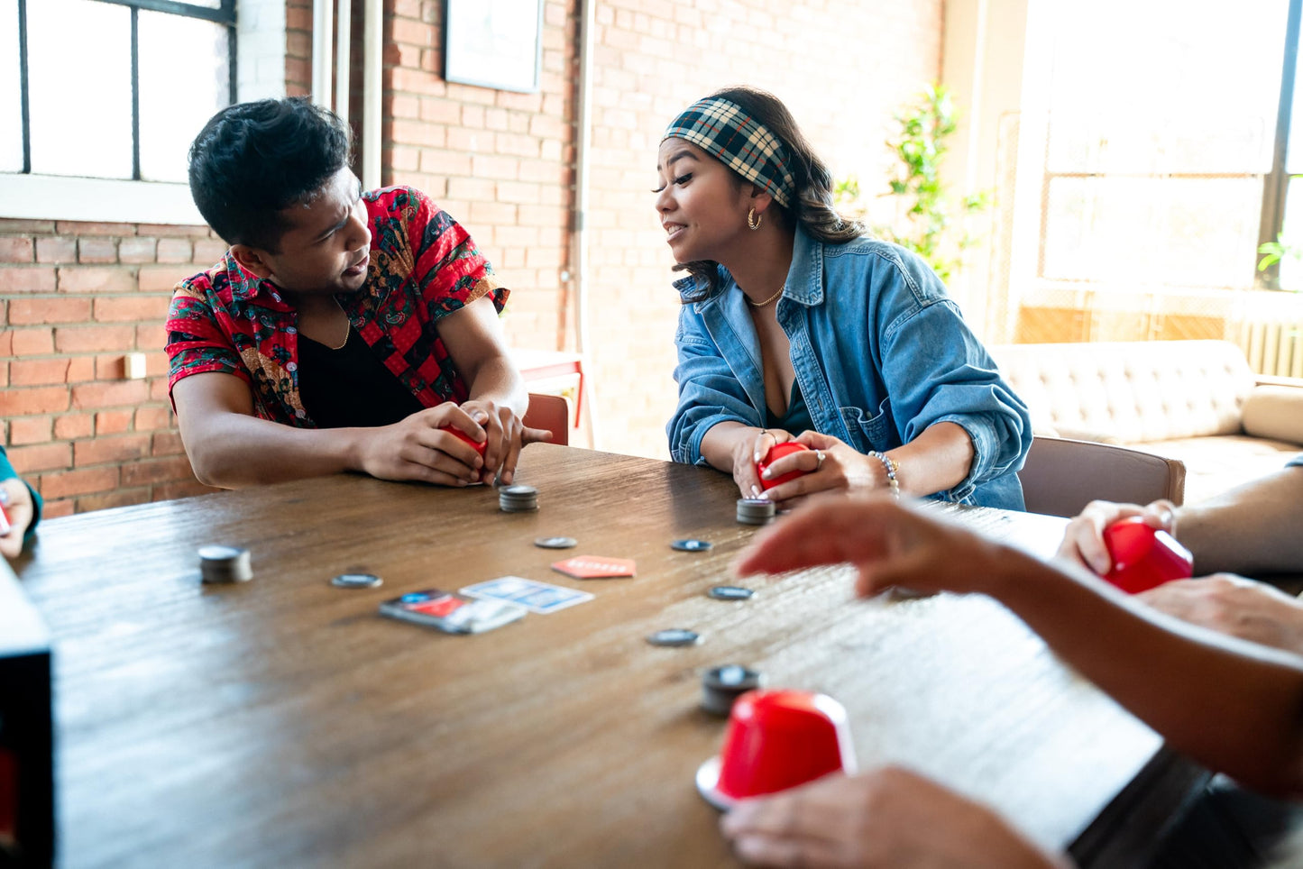 USAOPOLY What The Cup!? — Social Bluffing Dice Game for 3-6 Players