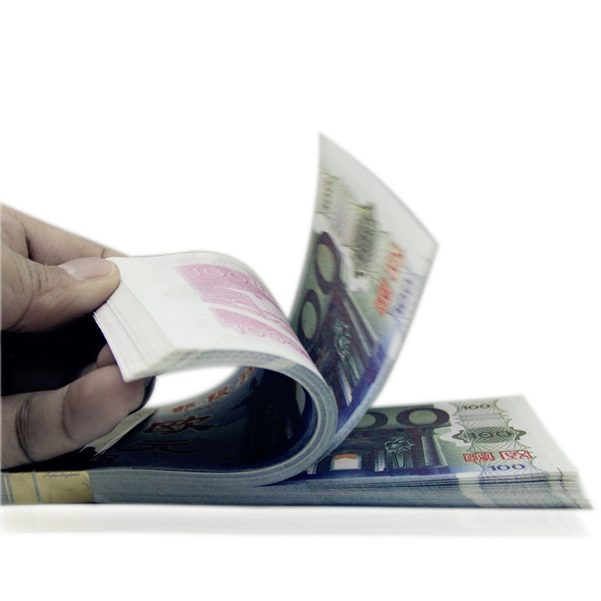 UShioart 550-600 Pcs Ancestor Money Joss Paper – 1 Pound Ghost Money for Burning
