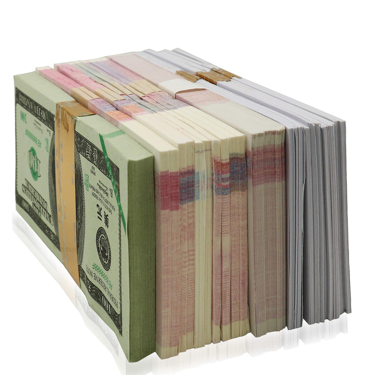 UShioart 550-600 Pcs Ancestor Money Joss Paper – 1 Pound Ghost Money for Burning