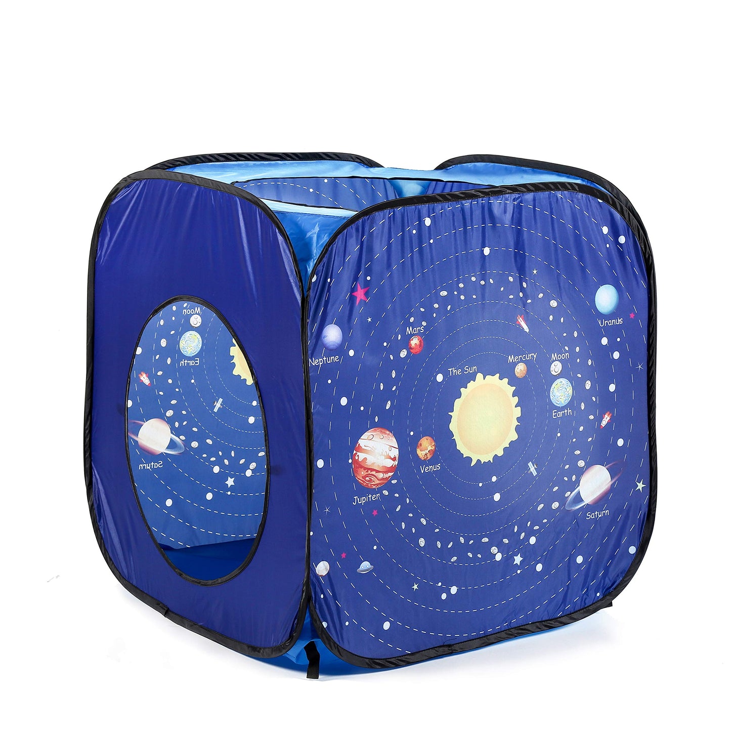 UTEX 3pc Space Astronaut Pop Up Play Tents with Tunnel – Indoor/Outdoor STEM Playhouse