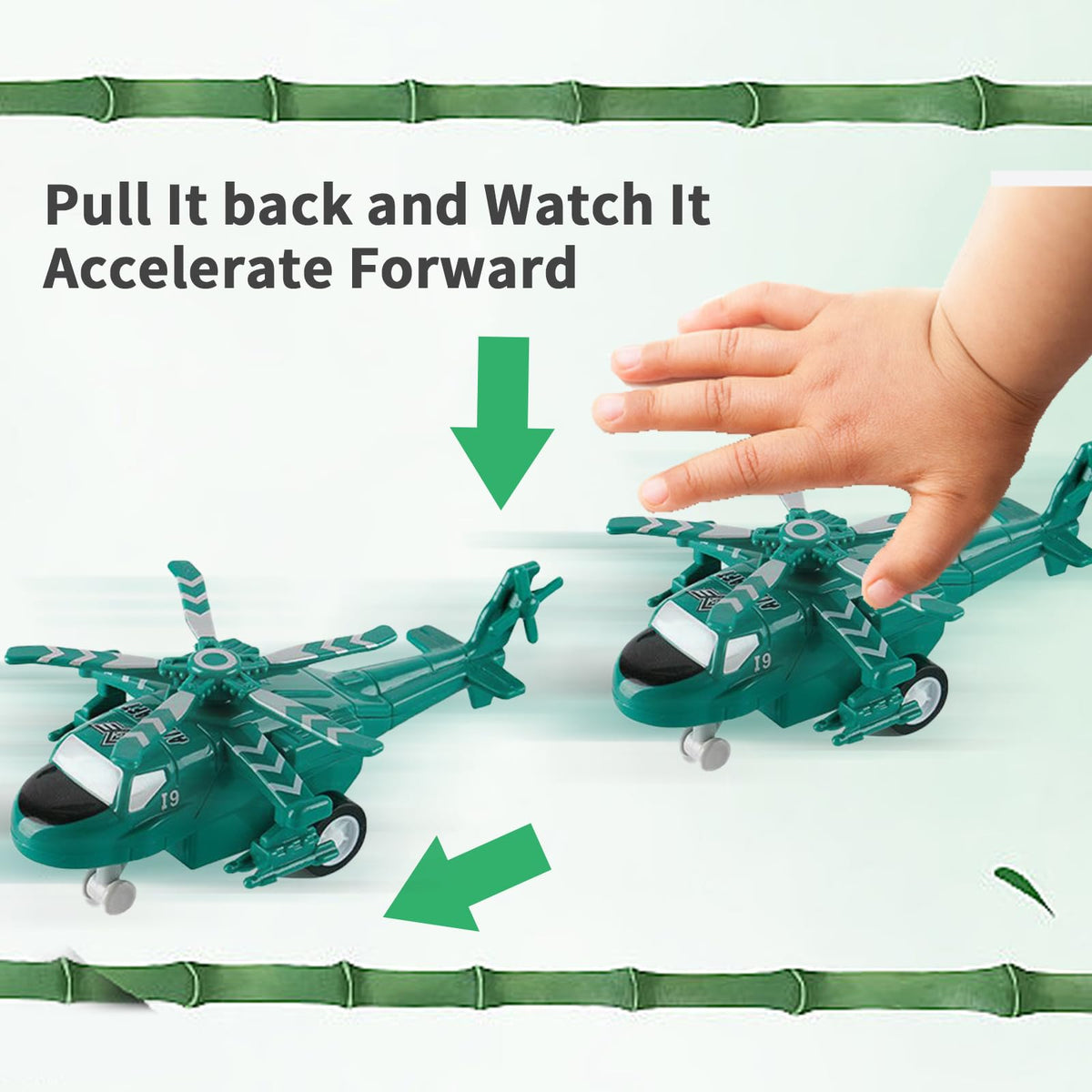 UXRPTU Pull-Back Airplane Toy Set – 12-Pack for Toddlers (Ages 3-5)