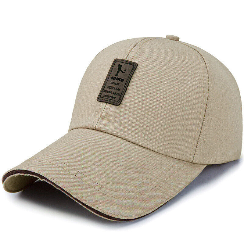 Baseball Caps Hat Mens Women Black sports Cap Adjustable Casual Summer Hats ~