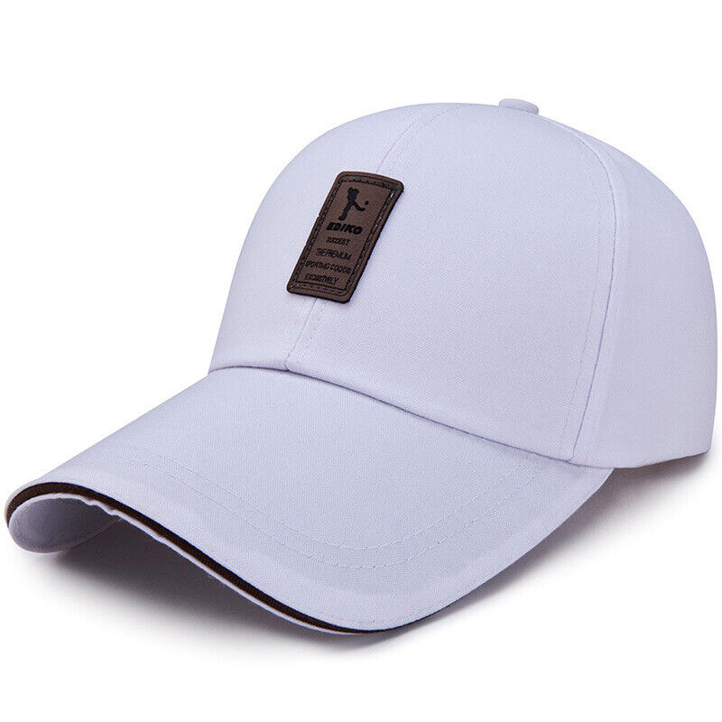 Baseball Caps Hat Mens Women Black sports Cap Adjustable Casual Summer Hats ~