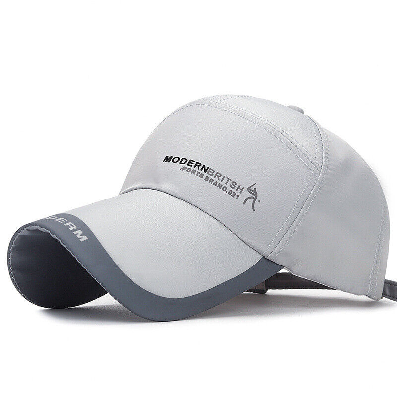 Baseball Caps Hat Mens Women Black sports Cap Adjustable Casual Summer Hats ~