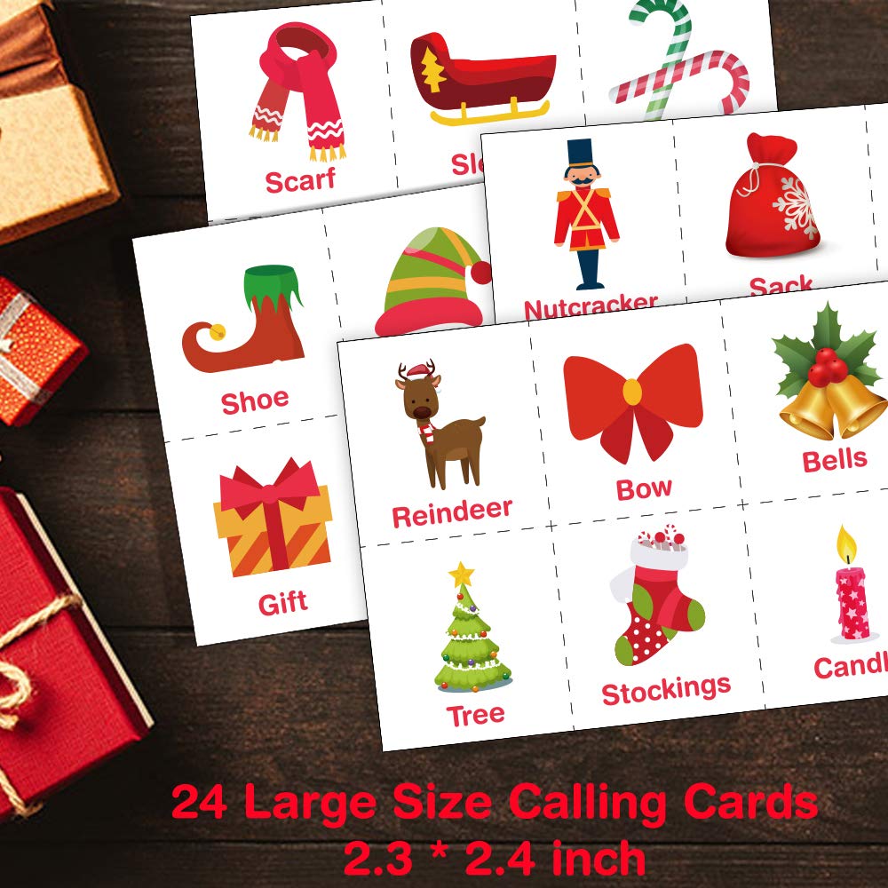 V-Opitos Christmas Bingo Game for 32 Players | Family & Party Fun