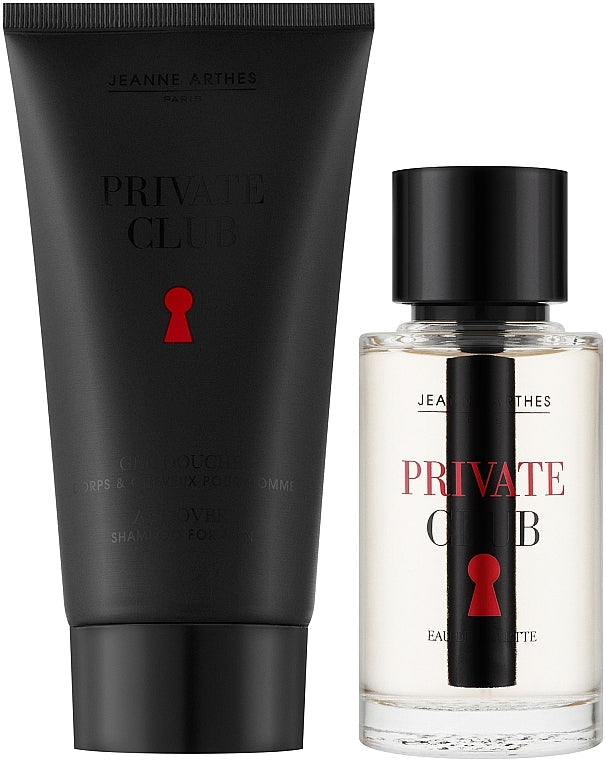 Jeanne Arthes Private Club Gift Set 100ml EDT + 150ml Shower Gel