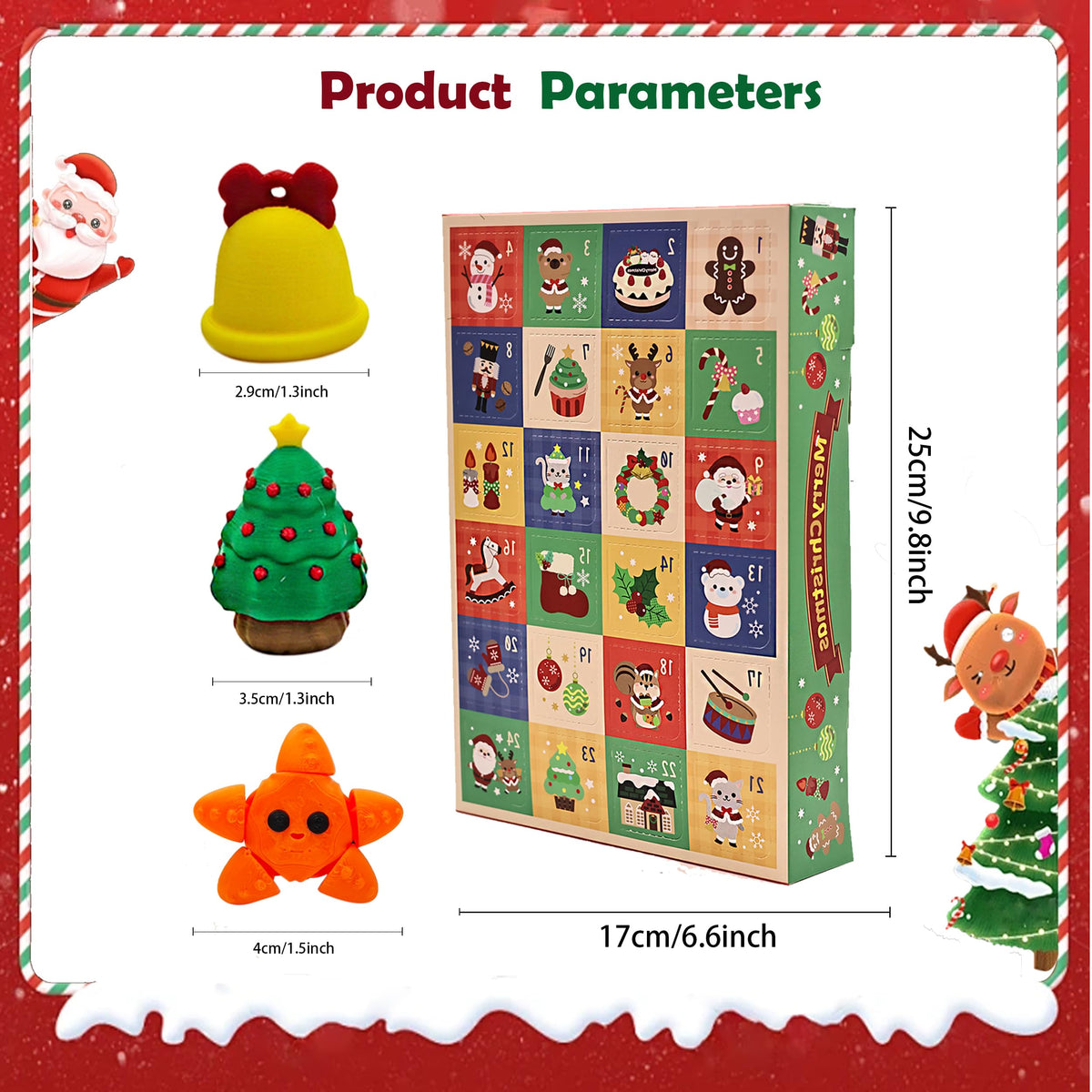 VABAO 36pcs 3D Printed Animal Figurines Set | Articulated Fidget Toys & Desk Pets