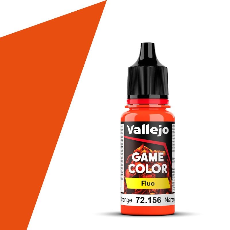 Vallejo Game Color Fluo - Fluorescent Orange (18ml)