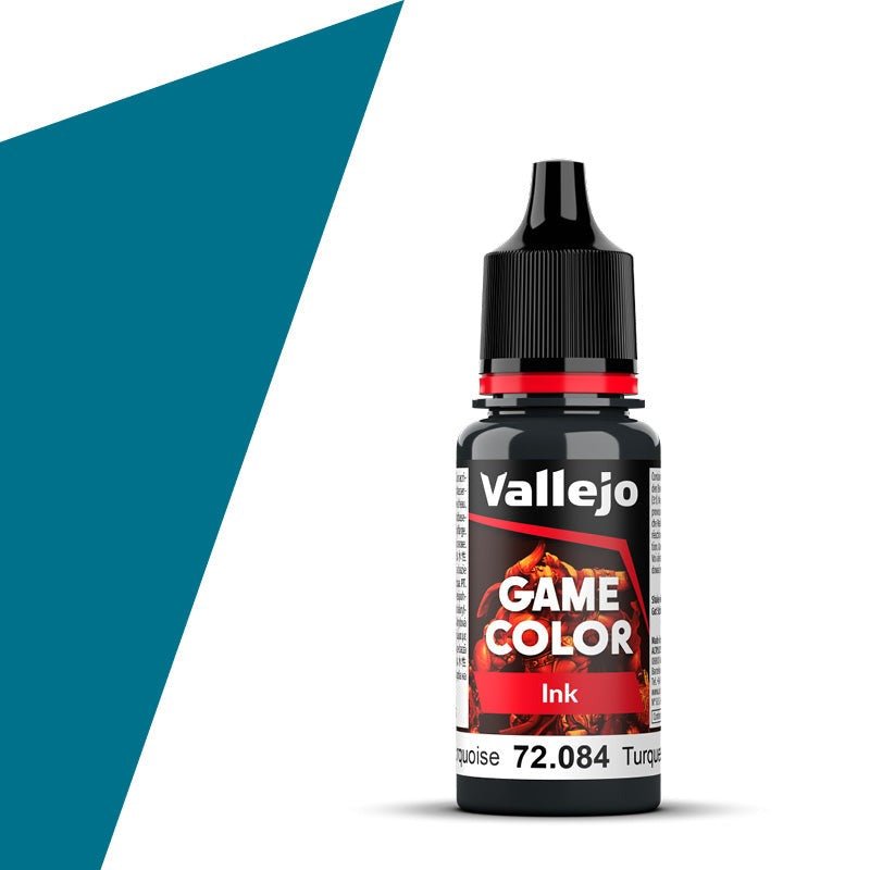 Vallejo Game Color Game Ink - Dark Turquoise (18ml)