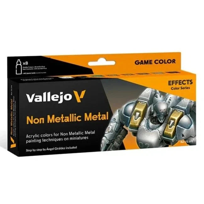 Vallejo Game Color Set - Non Metallic Metal 72.193