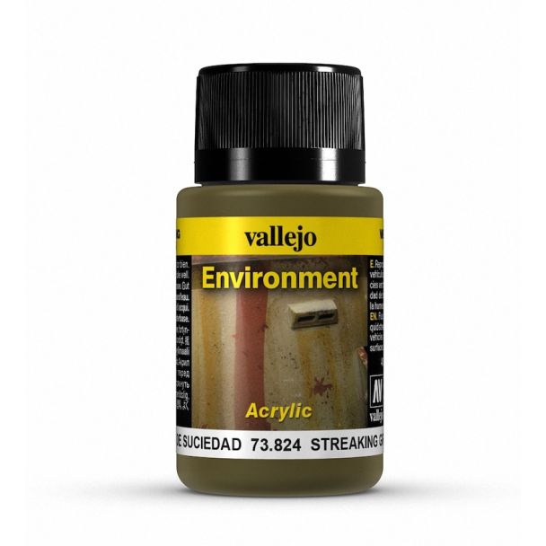 Vallejo Weathering Effects 40ml - Streaking Grime