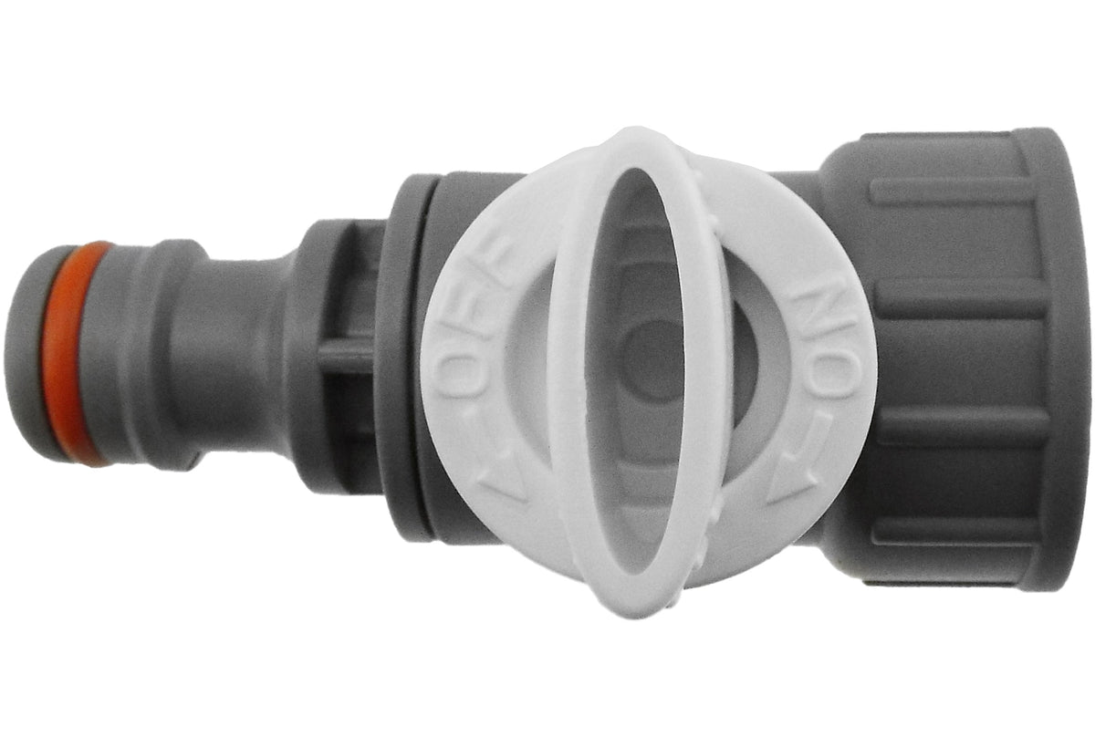 Tap Adapter with Valve 3/4" BSPF – Snap-On Connector WL