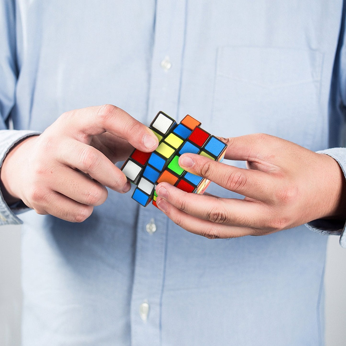 Vamslove Speed Cube 4x4x4 – Smooth Turning Brain Teaser for All Ages