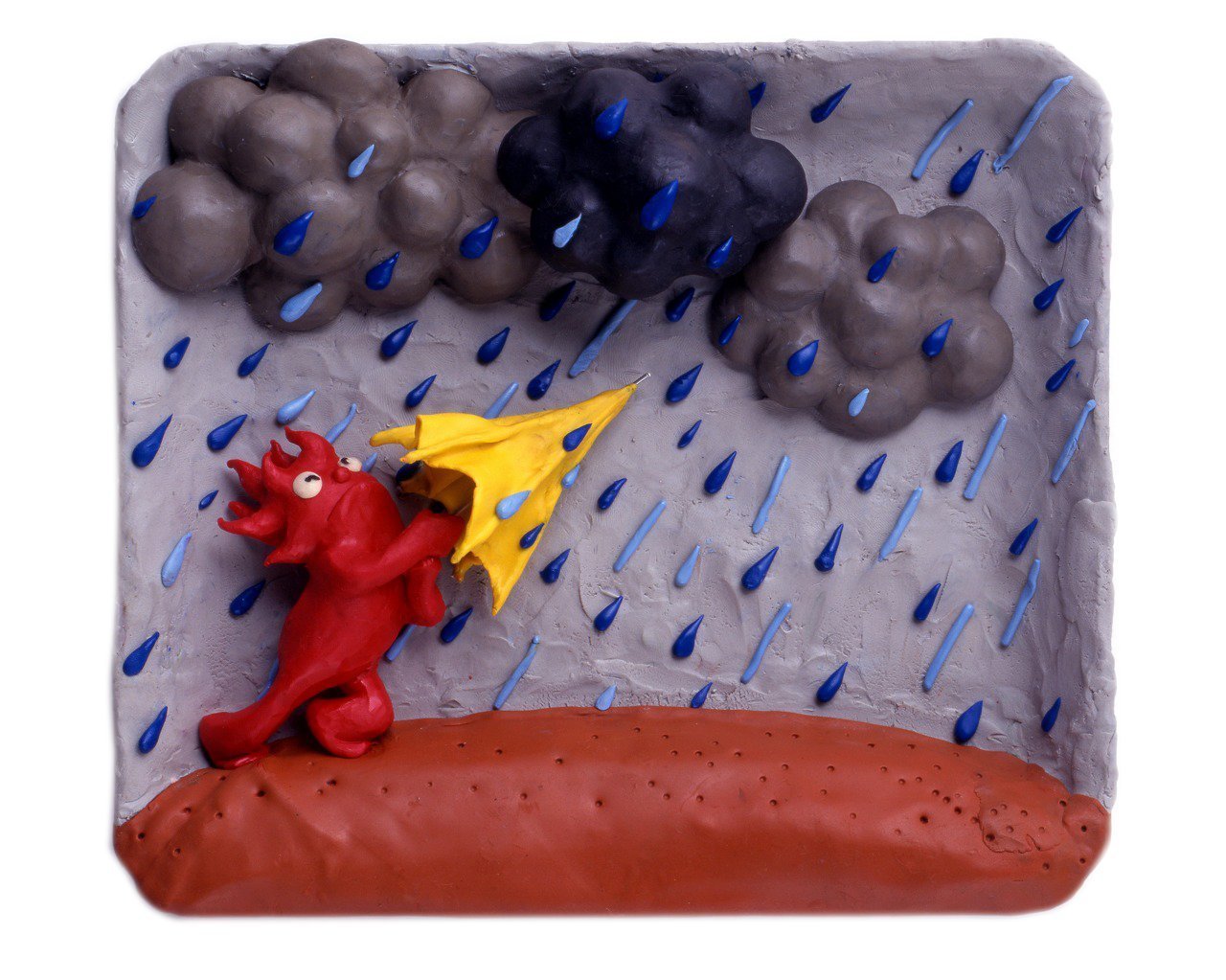 Van Aken Plastalina Modeling Clay – Gray, 1 lb | Pliable Oil-Based Pigmented Clay for Artists