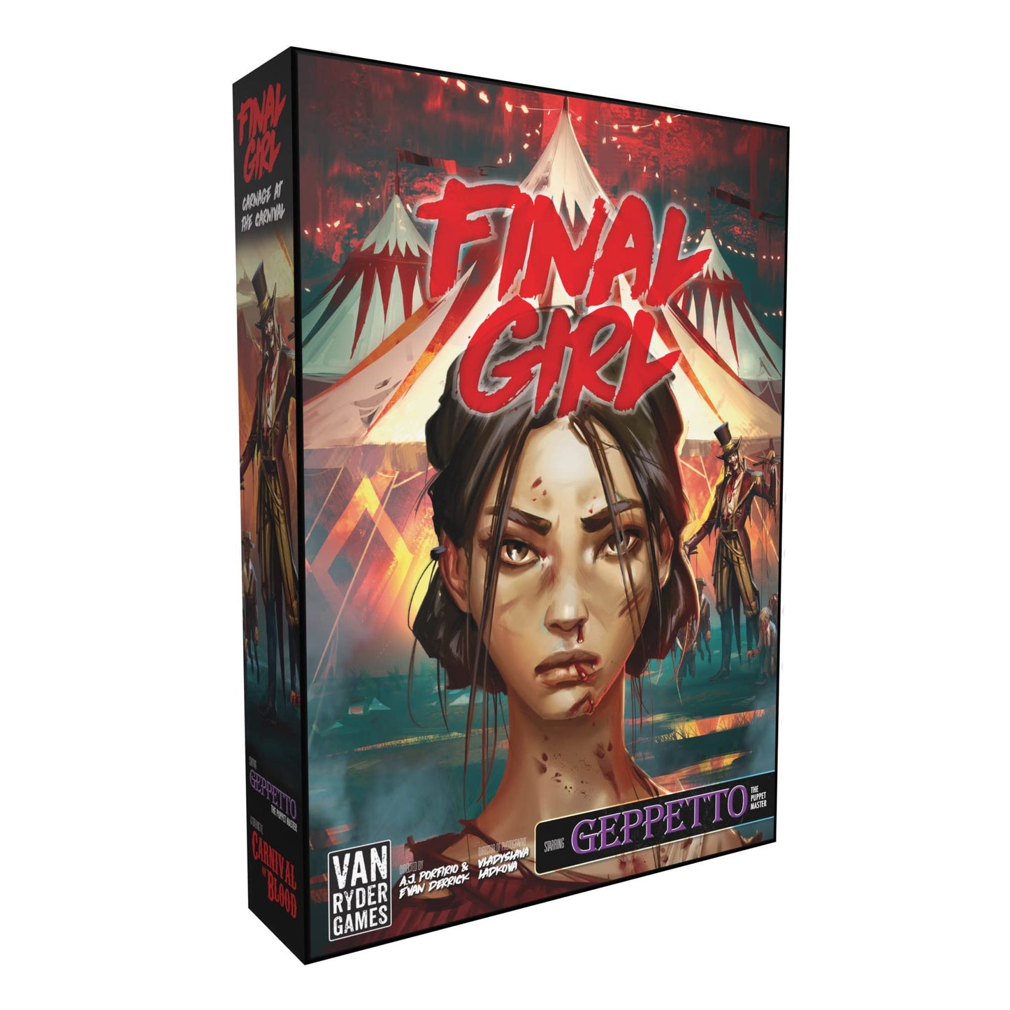 Van Ryder Games - Carnage at The Carnival: Horror Board Game (Feature Film Box) – Requires Final Girl Core Box