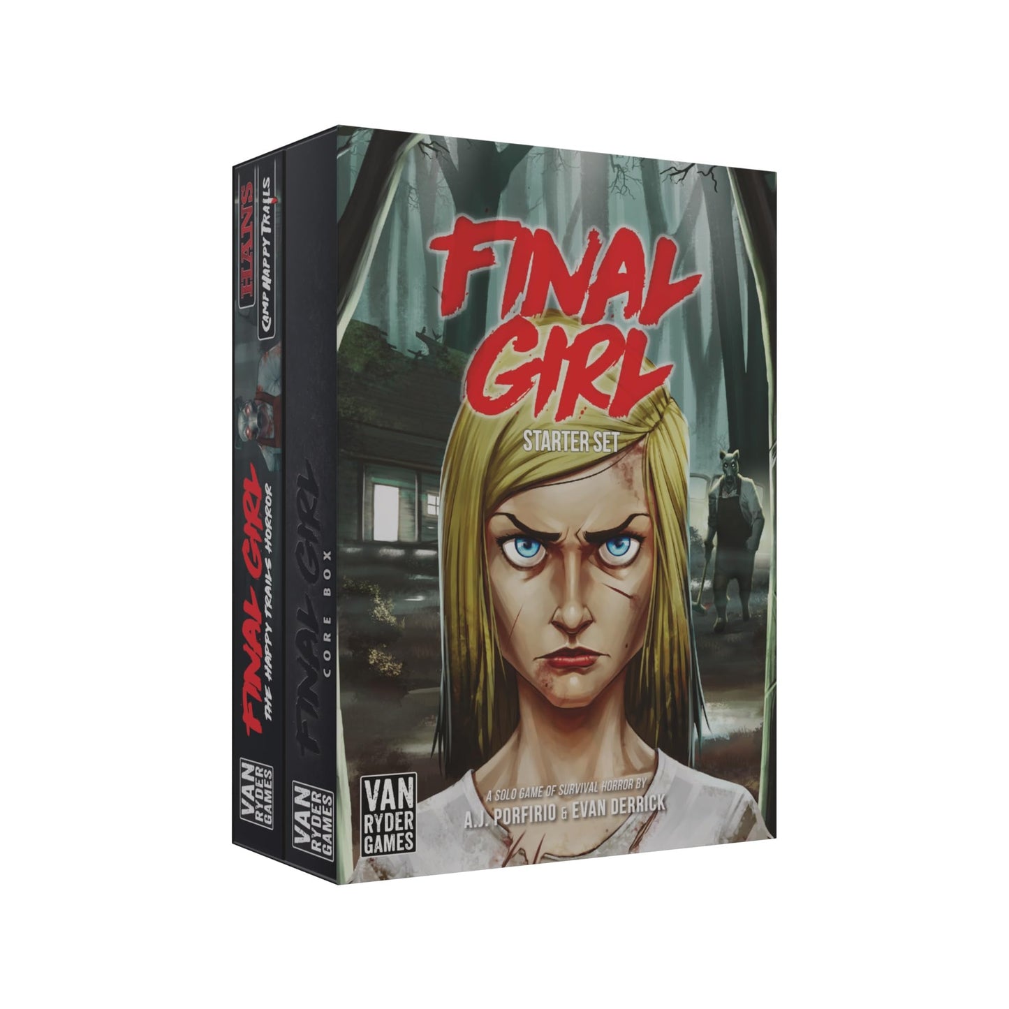 Van Ryder Games - Final Girl Starter Set: Core Box + Happy Trails Feature Film | 1 Player Horror Board Game