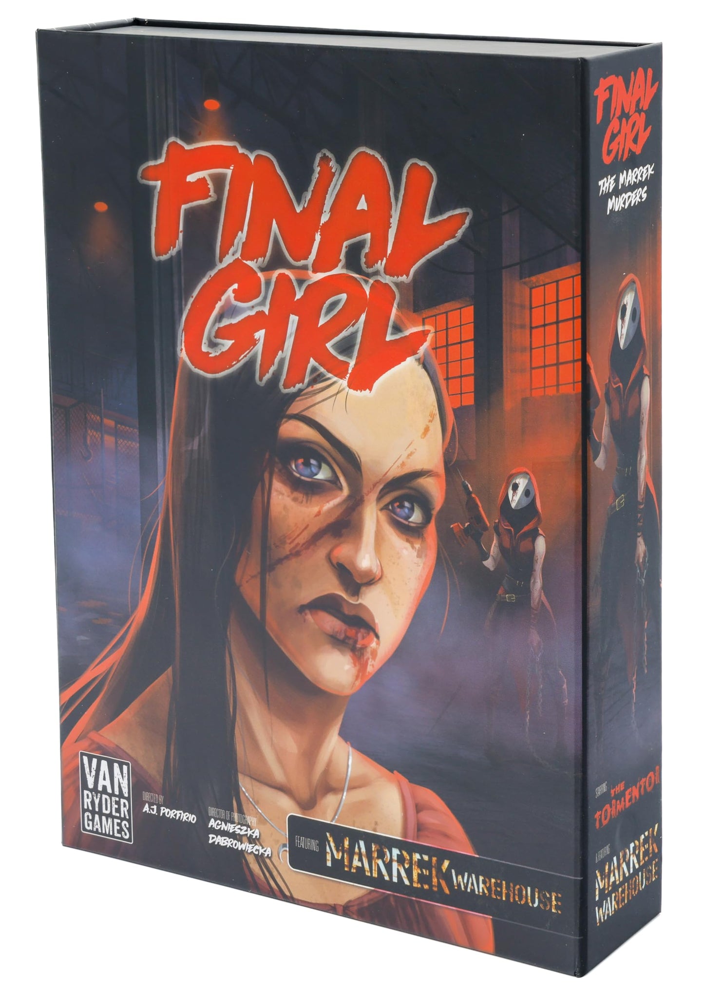 Van Ryder Games - Final Girl: The Marrek Murders (Feature Film Box) | Solo Horror Board Game
