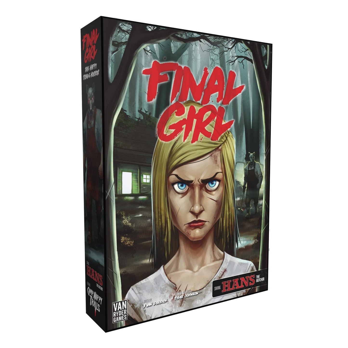 Van Ryder Games - Final Girl Starter Set: Core Box + Happy Trails Feature Film | 1 Player Horror Board Game
