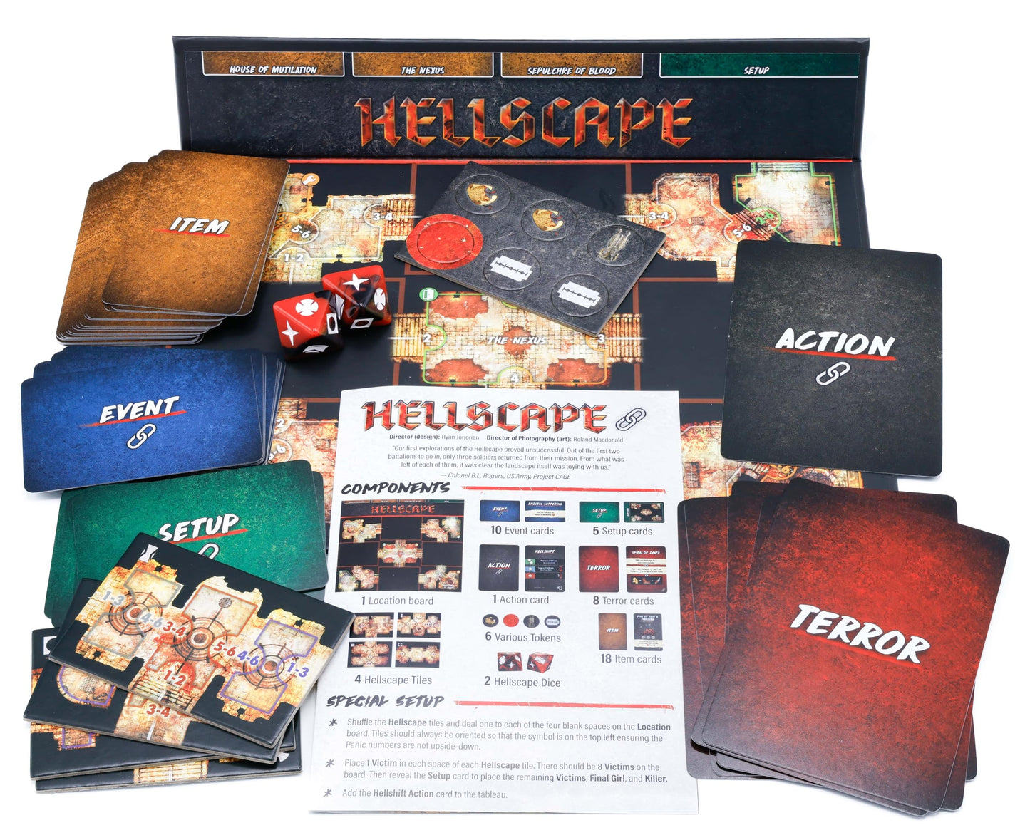 Van Ryder Games - Final Girl: Hell to Pay (Feature Film Box) - 1 Player Horror Board Game