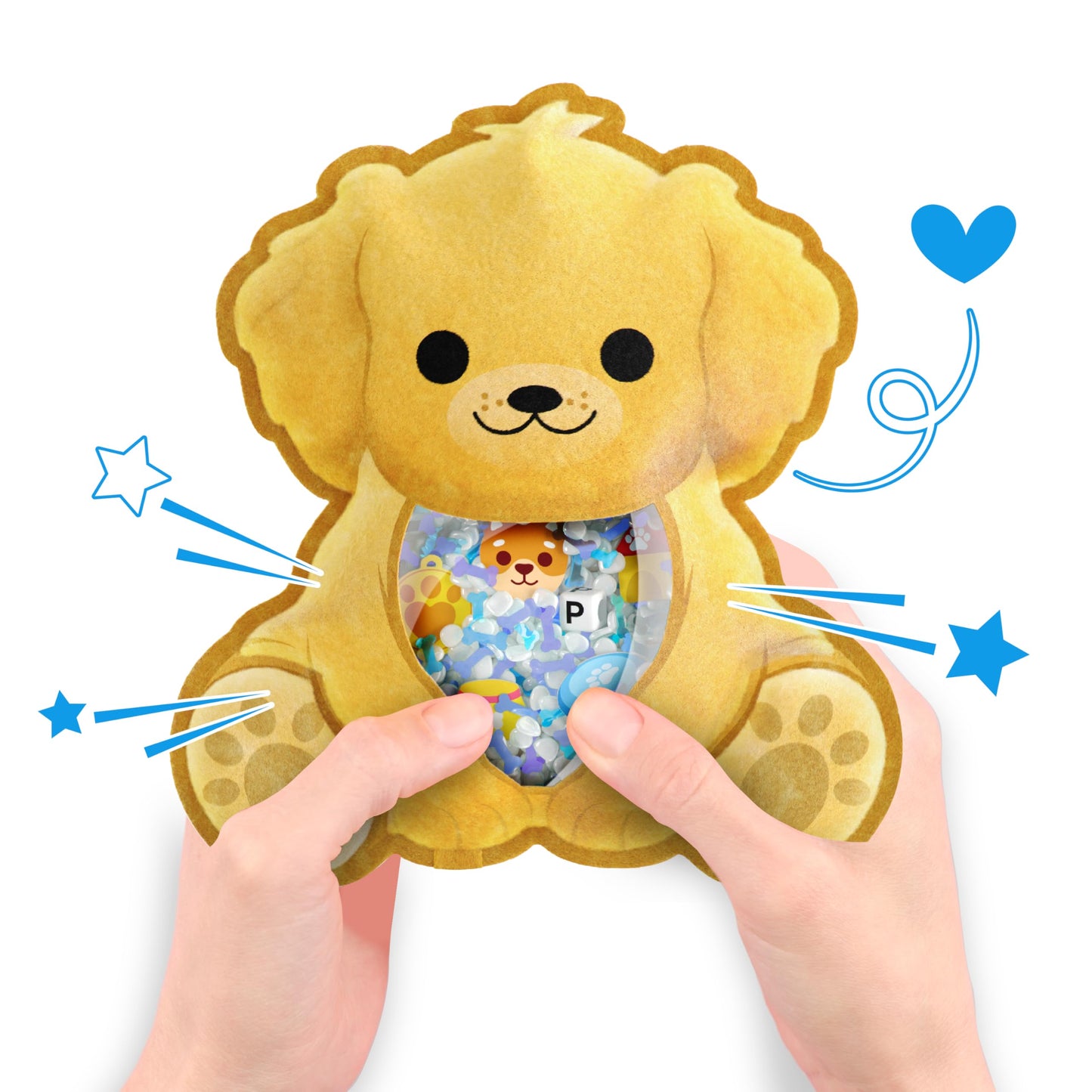 Vango BIZYBOO - Original Seek & Find Plush for Kids 2+ | Hidden Object Matching