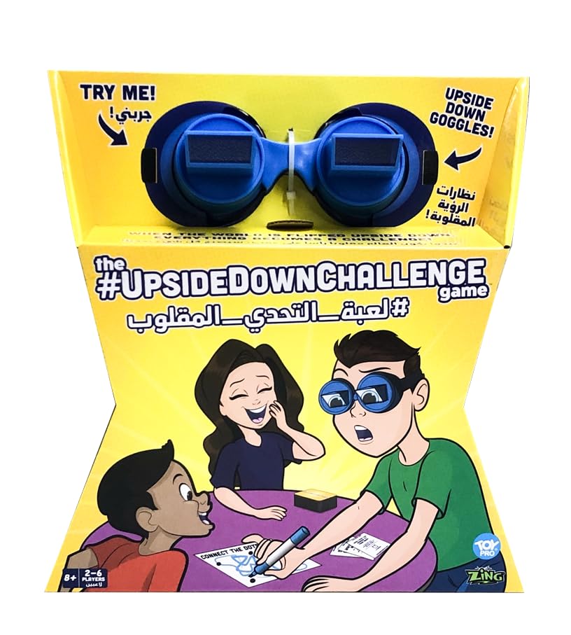 Vango The Original UpsideDownChallenge Game | Fun Goggles Challenge for 2-6 Players