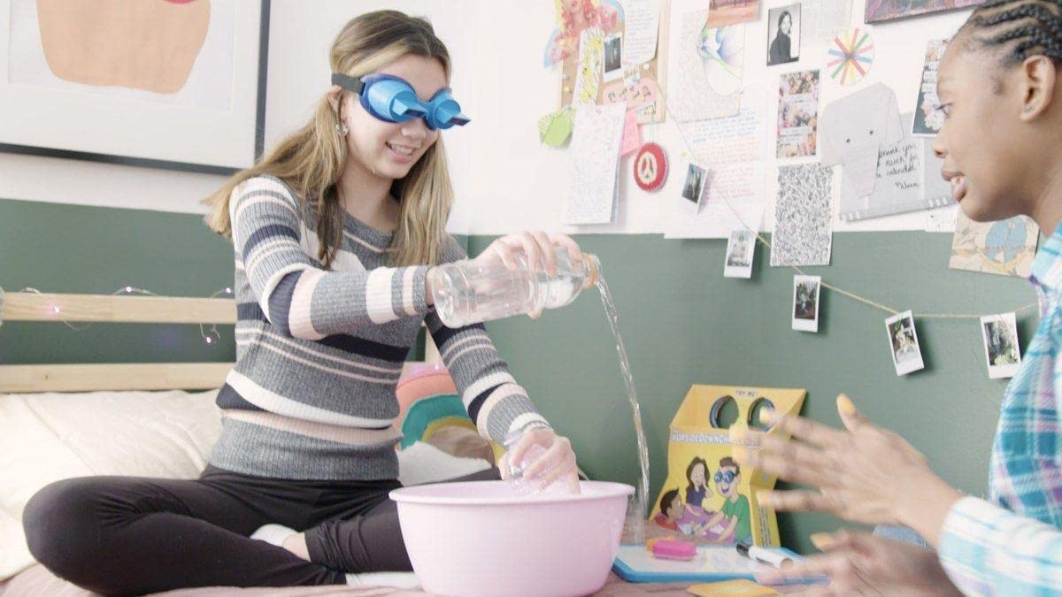 Vango The Original UpsideDownChallenge Game | Fun Goggles Challenge for 2-6 Players
