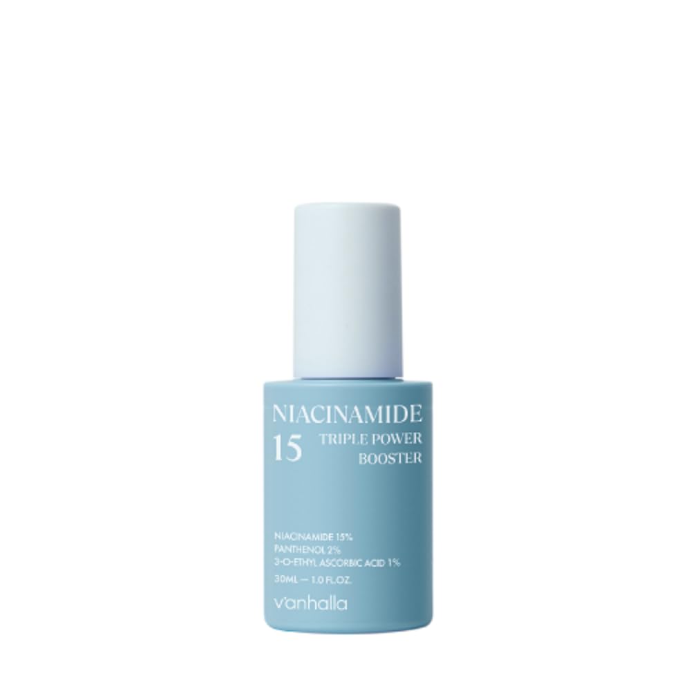 V'anhalla Niacinamide 15 Triple Power Booster – Lightweight, Hydrating Serum for Even Tone & Pore Refinement