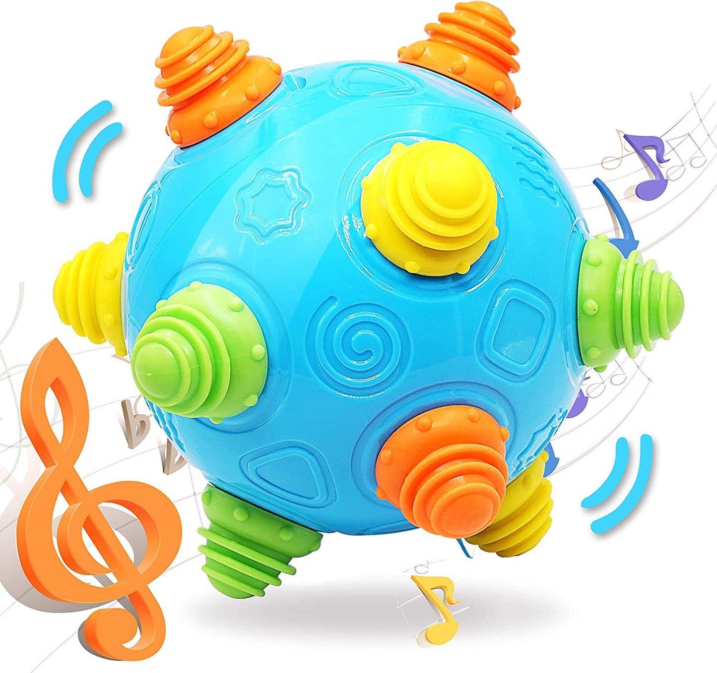 VANLINNY Crawling Baby Toy – Interactive Bumble Ball for 6-36 Months | Sensory & Crawling Play