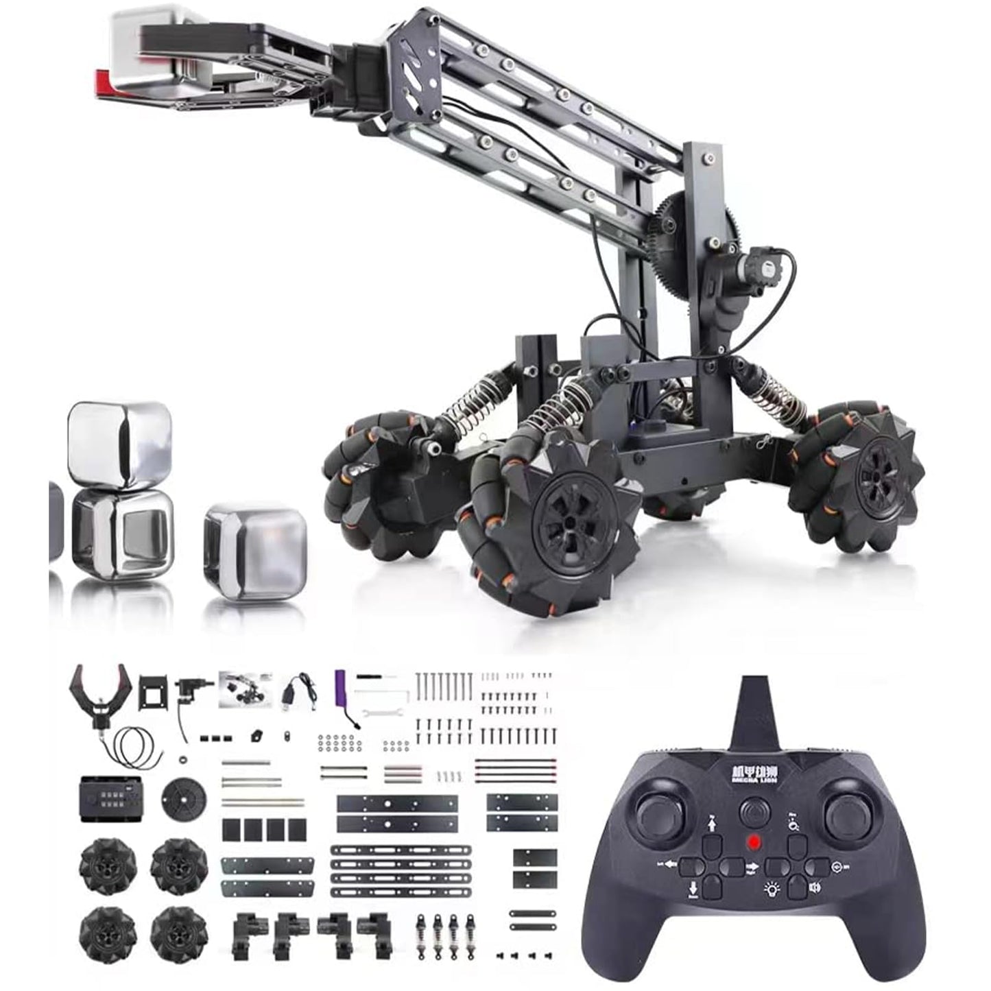 VANLINNY Robotic Arm Kit — 2-in-1 STEM Toy for Kids 8-14