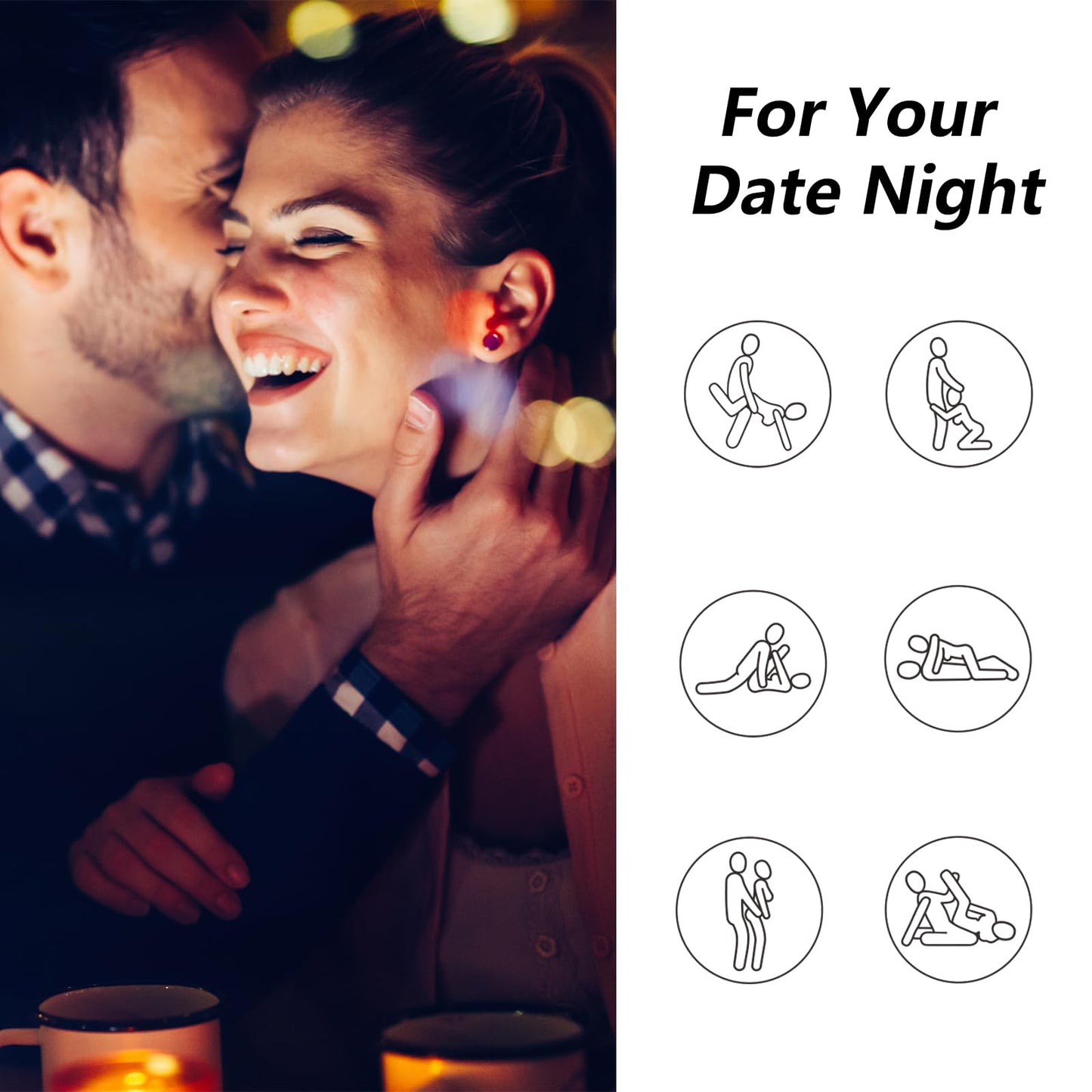 VANLOVEMAC Funny Date Night Dice for Couples – Gifts for Him & Her