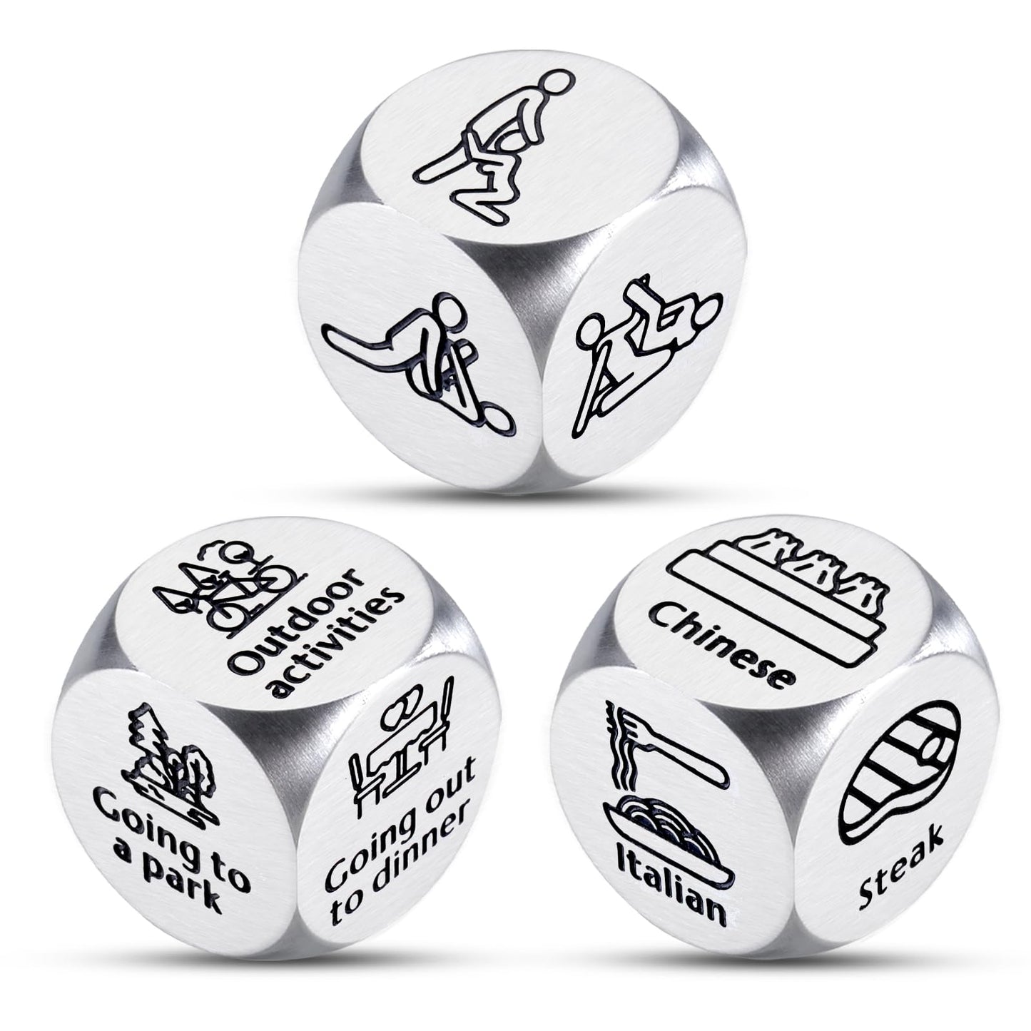 VANLOVEMAC Funny Date Night Dice for Couples – Gifts for Him & Her