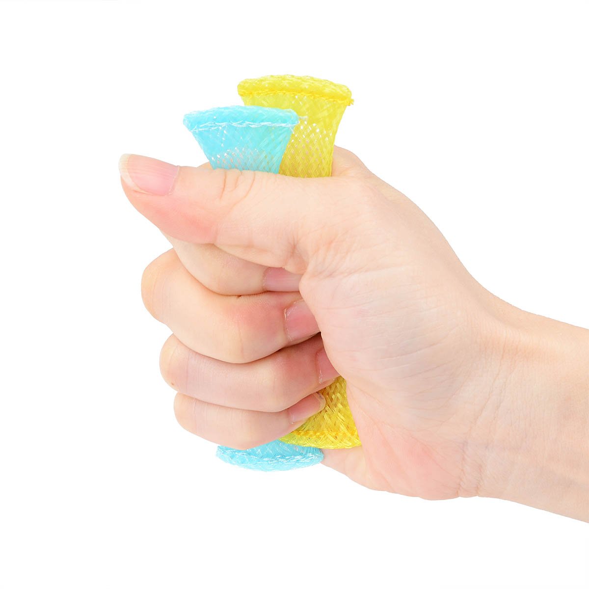 Vantasii Fidget Toys – 10-Pack Marble Stress Relievers for Focus & Calm (5 Colors)