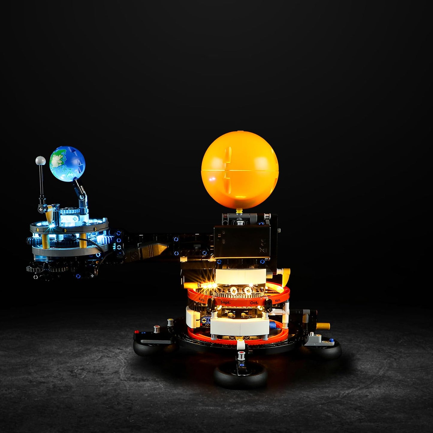 Vaodest LED Light Kit for Lego 42179 Planet Earth & Moon in Orbit (LED Only)