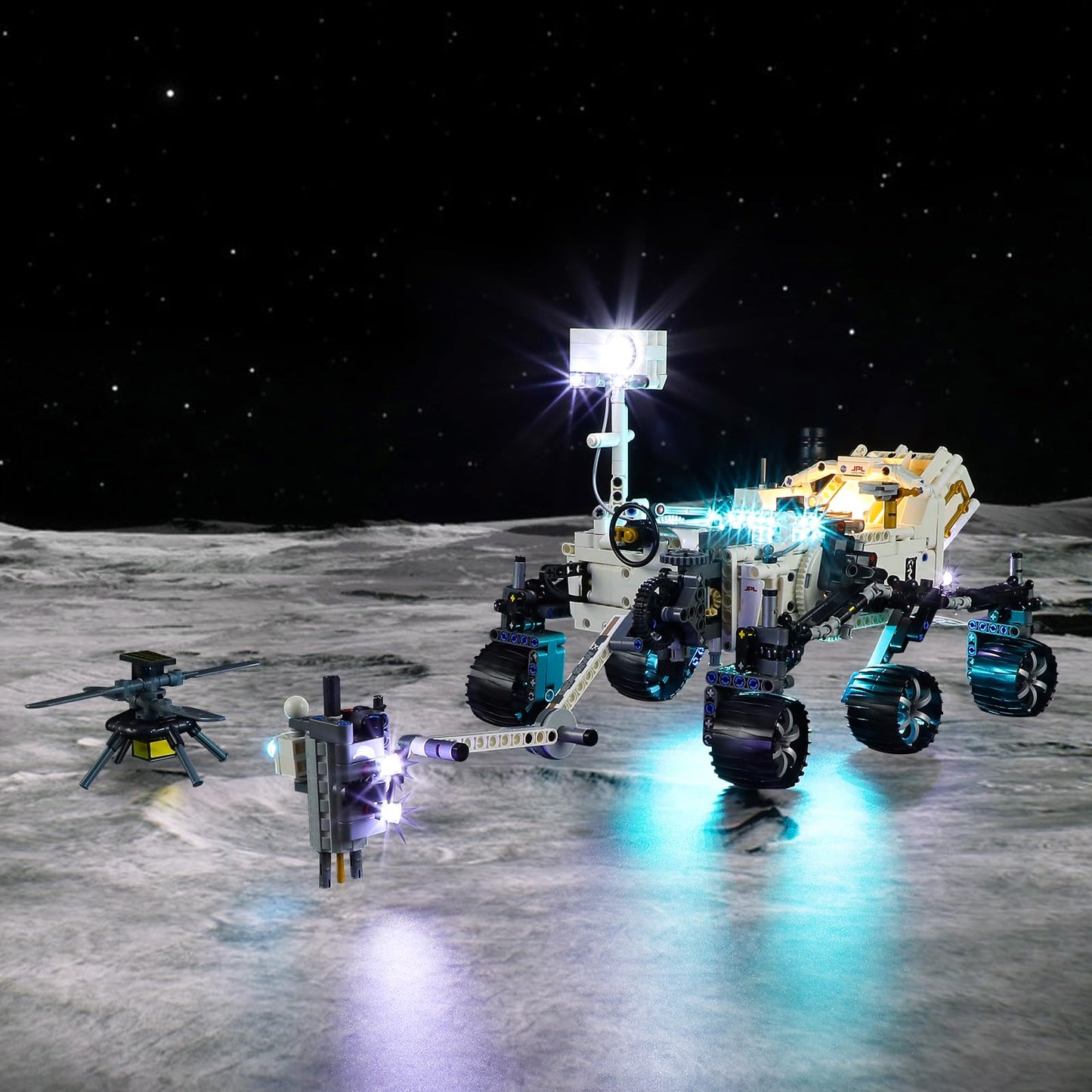 Vaodest LED Light Kit for Lego 42158 NASA Mars Rover Perseverance (LED Only)