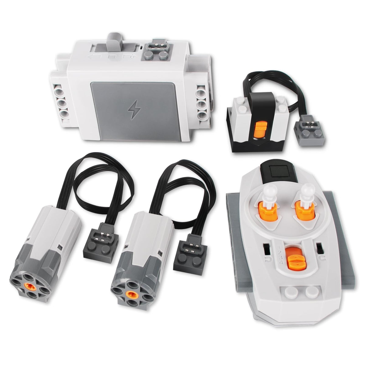 VAOEVA 5-in-1 Motor Kit for Building Blocks | Remote Control & 2.4G Receiver