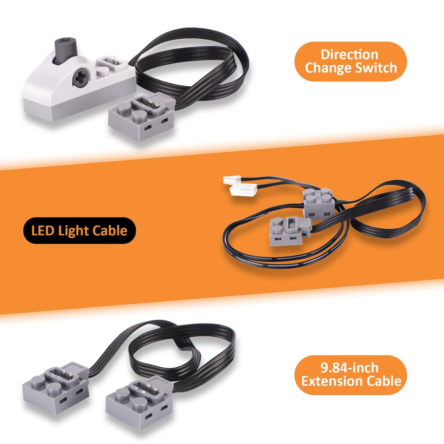 VAOEVA WEERSHUN 9-in-1 Motor Kit for Stud Building Blocks – Powerful Motors & Remote Control