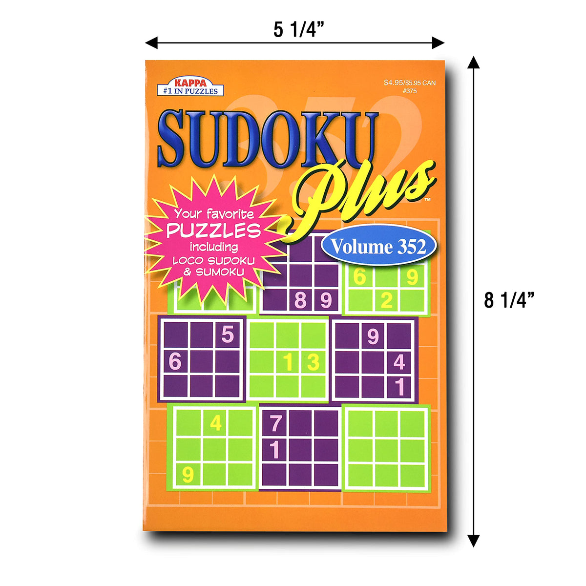 Variety Savings 5-Pack Travel Sudoku & Word Find Puzzles – 450+ Large-Print Digest Size Books (5x8)