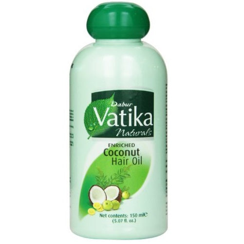 Vatika Enriched Coconut Hair Oil Strengthening & Nourishing for Healthy Hair 150ml/5.07 fl oz