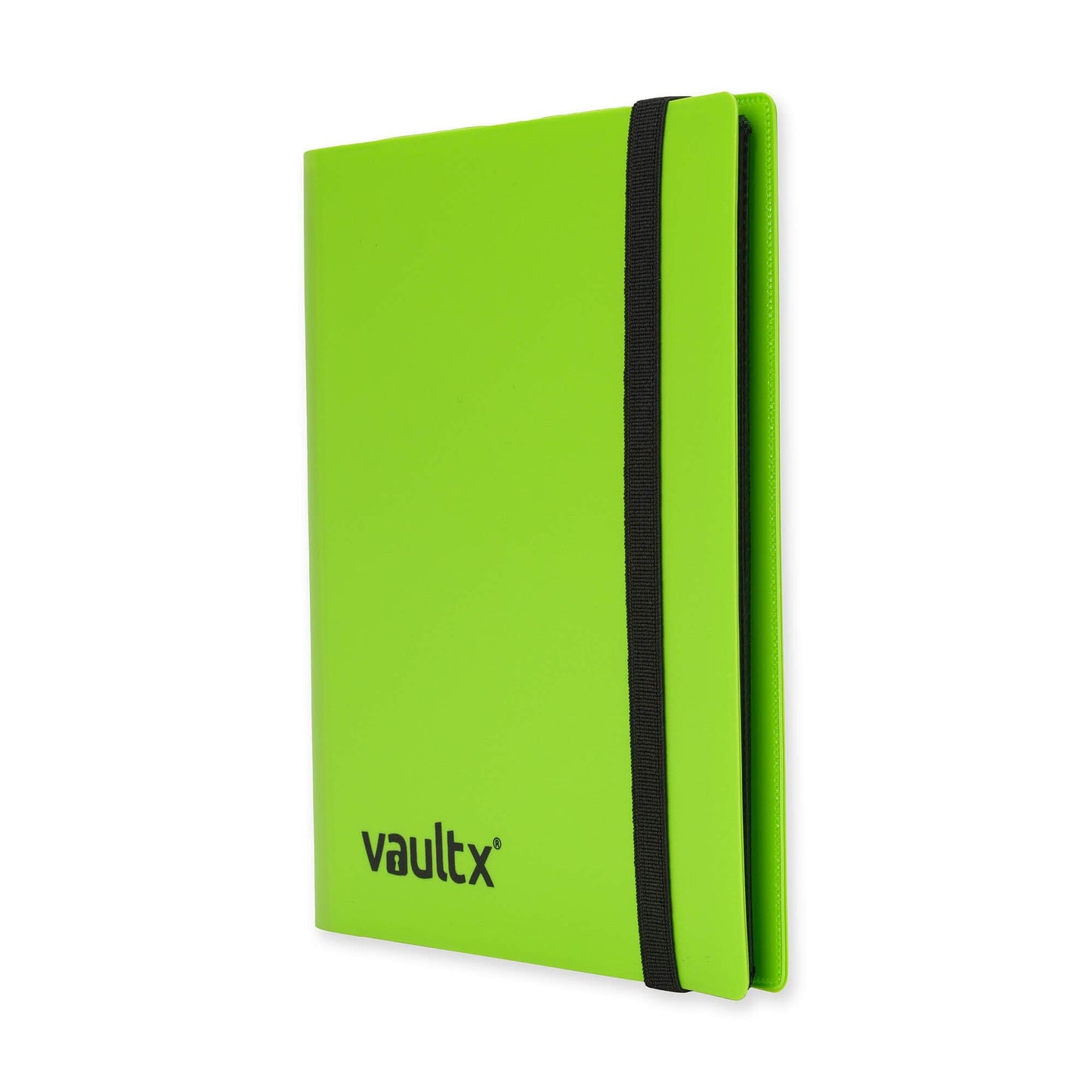Vault X 4 Pocket Trading Card Strap Binder – 160 Cards, 20 Pages, Green